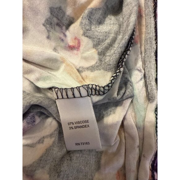 Cable & Gauge Womens Floral Tunic Dress L - Picture 4 of 5